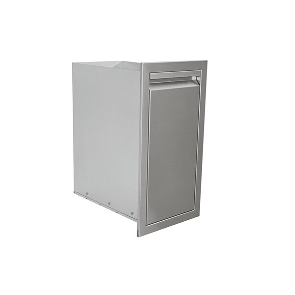 Articulos Para El Hogar Valiant Stainless Steel Narrow Trash Drawer-Trash Can - AR1704000