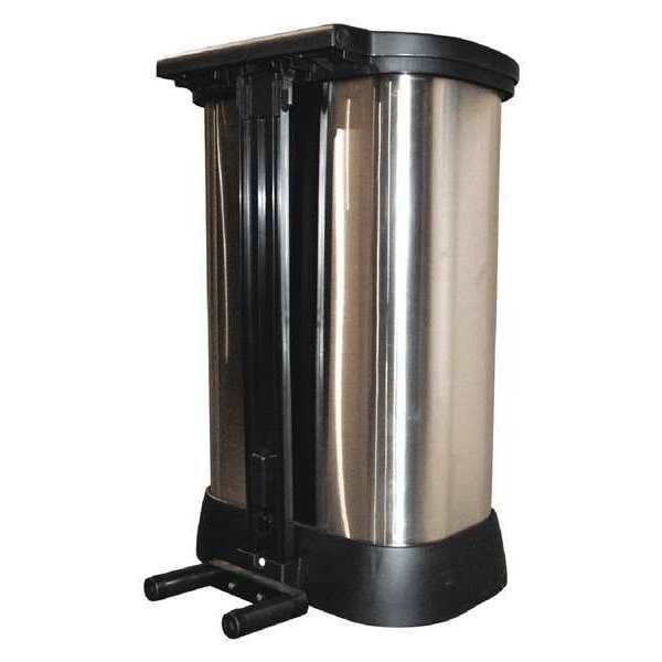Wallgardian Bumper Kit, 9 in W/Dia, Black, Plastic - GRFGA614687W