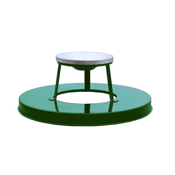 Witt Industries Green Outdoor, Metal Ash Top - M3601-ATL-GN