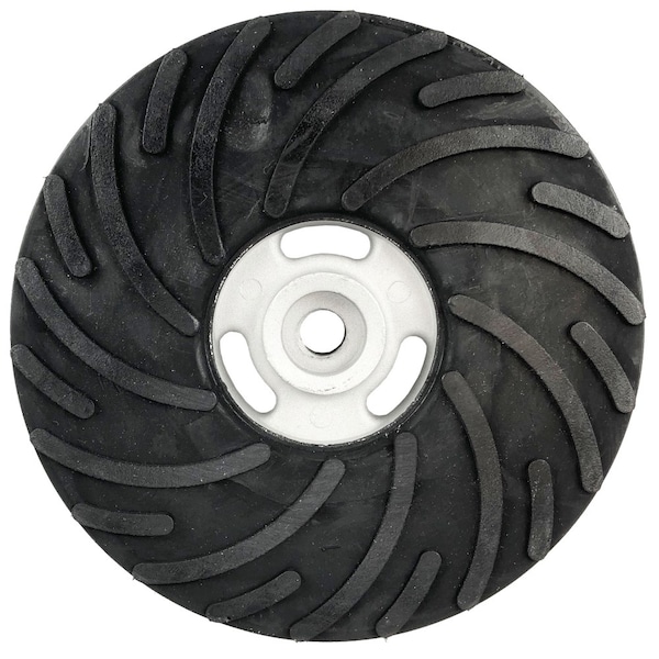 Respaldo de 7" para Disco de Fibra de Resina y Disco AL-tra CUT, Tuerca UNC de 5/8"-11 - 59601