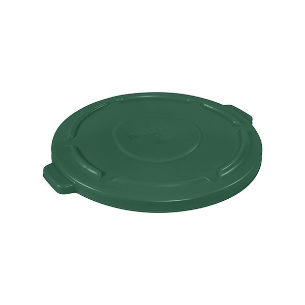 Rubbermaid Rubbermaid Brute Flat Trash Can Lid - 44 Gallon, Green - BUY00029897