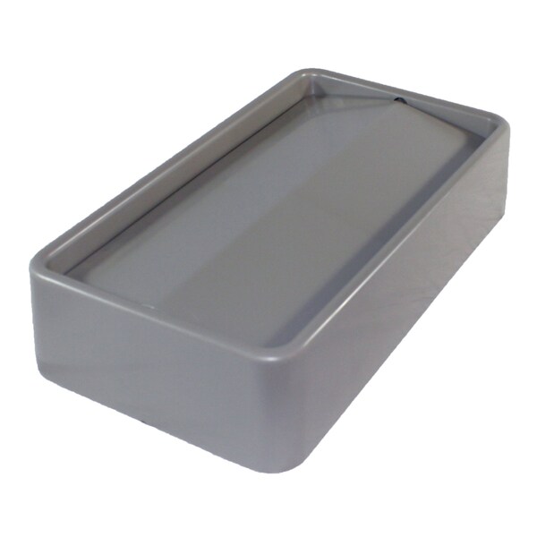 Impact Products Container Lid Lid for Container, 11.2 in W/Dia, Gray - 7024-3