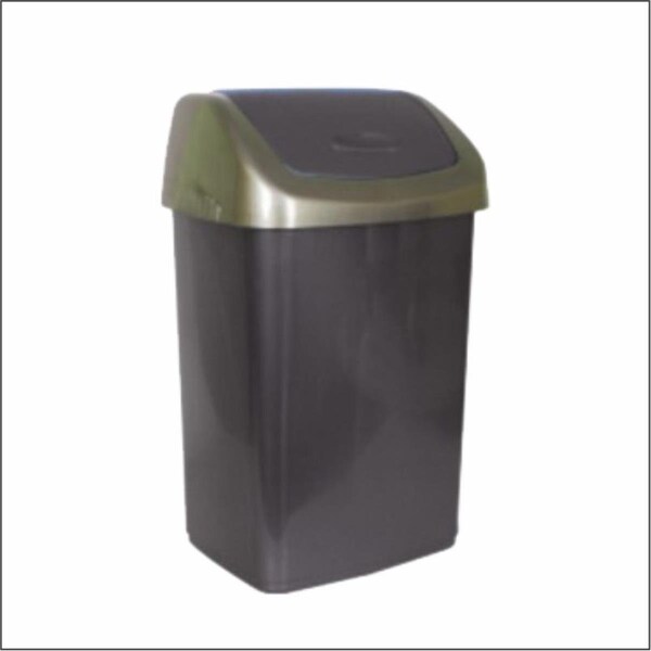 Star Dist 6.6 gal Swing Top Trash Can - 1227
