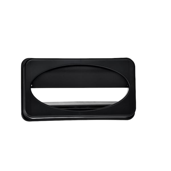 Alpine Industries Black Slim Trash Can Swing Lid, PK2 - ALP478-2-BLK-2PK