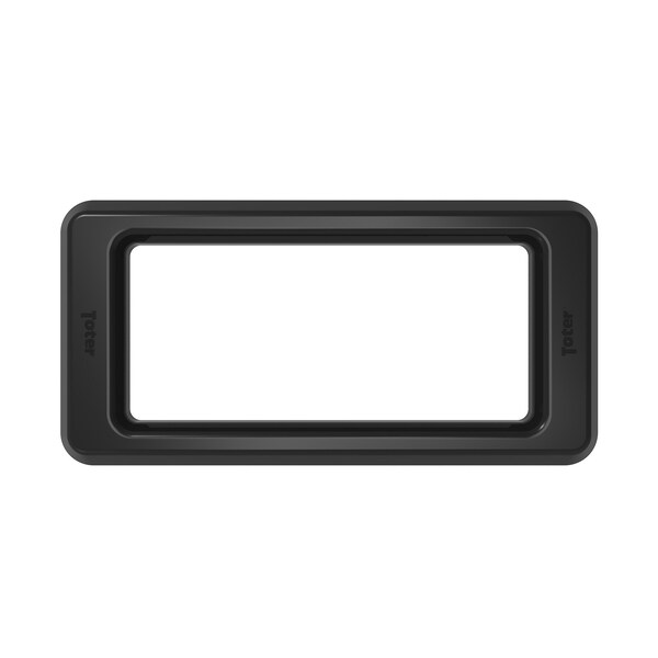 Toter Open Top Trash Can Lid, Black - SL000-60200