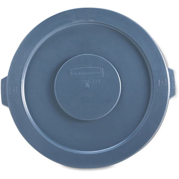 Rubbermaid Commercial Brute 55-gallon Container Lid, Gray, Plastic - RCP265400GYCT