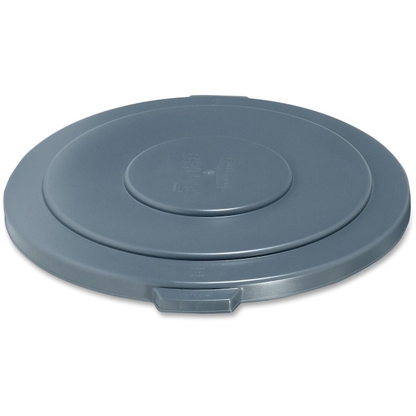 Rubbermaid Commercial Brute 55-gallon Container Lid, Gray, Plastic - RCP265400GYCT