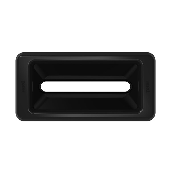 Toter Document Slot Trash Can Lid, Black - SL000-40200