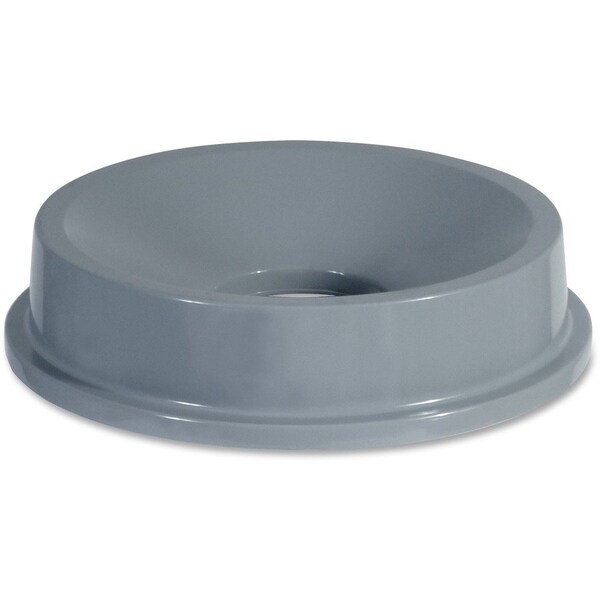 Rubbermaid Commercial Brute 32-Gallon Container Funnel Top Lid, 22.3" W/Dia, Gray, Plastic - RCP3543GRA