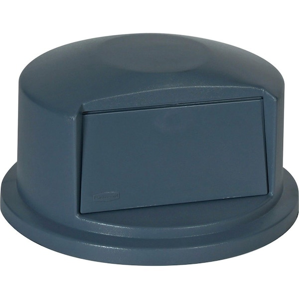 Rubbermaid Commercial Brute 32 Gallon Dome-shaped Lids, Gray, Plastic - RCP263788GY