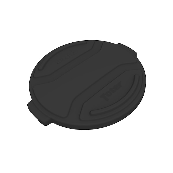 Toter 20 Gal Lid Trash Can Lid, Black - RND20-L0200