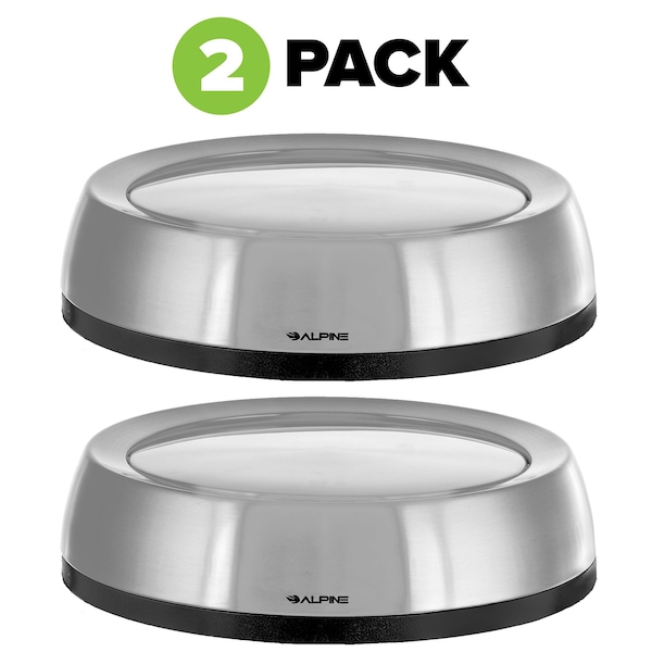 Alpine Industries Stainless Steel Swivel Trash Can Cover, PK2 - ALP470-65L-C-2PK