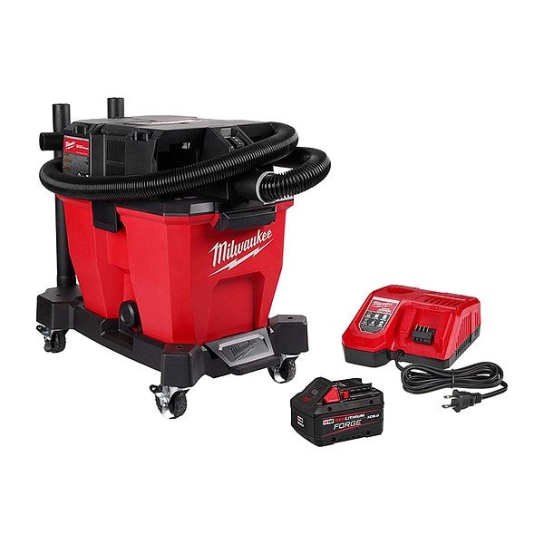 Milwaukee Tool & Equipment M18 FUEL 9GAL Vac/M18 RDL FORGE XC8.0 - 0920-20, 48-59-1881