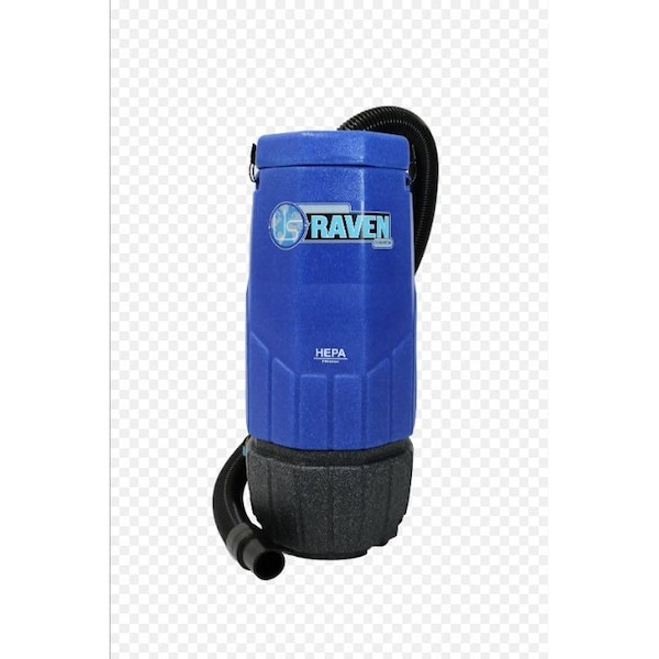 Sandia Products 10qt. HEPA Raven w/ Felt Floor Tool and Standard Tools, Replace Scalloped Tool w/ Felt Tool - 20-3001-FFT