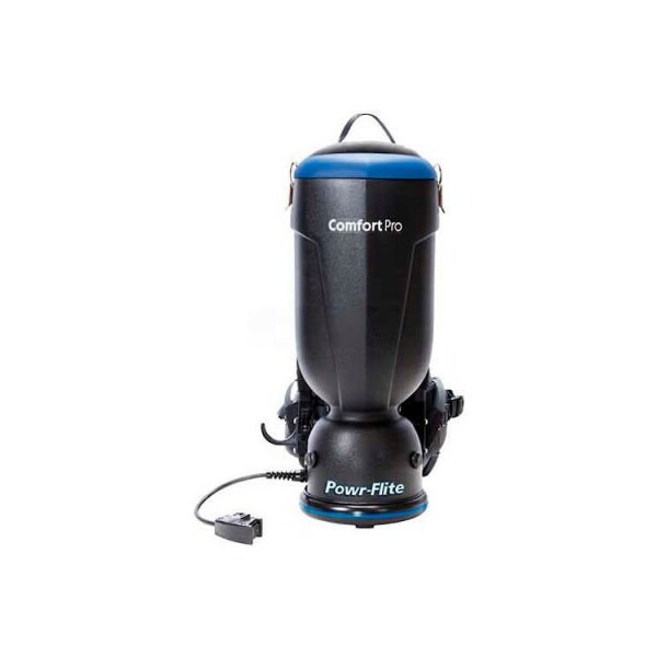 Powr-Flite Powr-FliteÂ Premium Comfort Pro Backpack Vacuum, 2-1/2 Gallon Cap. - BP10P