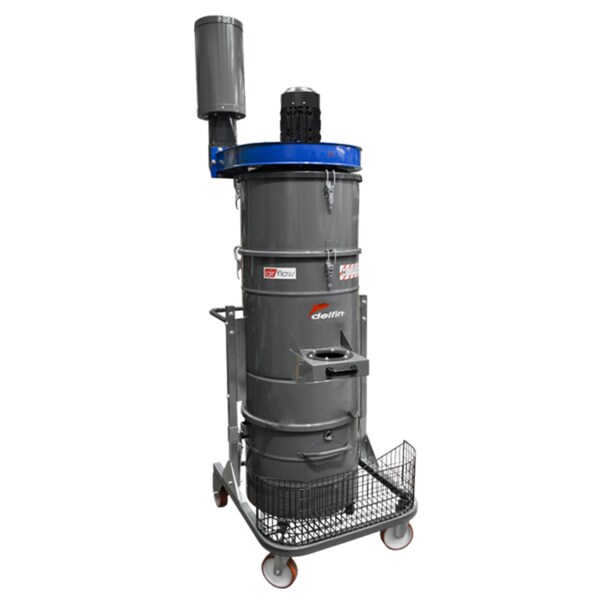 Delfin Industrial Portable Dust Collector Certified, 3Phase - ZFFIRO EV AP 560 PN 3HP Z22