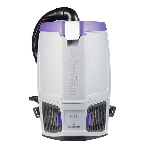 Proteam GoFit 6, 6 qt. Backpack Vacuum w/ Xover Performance Telescoping Wand Tool Kit - 107736