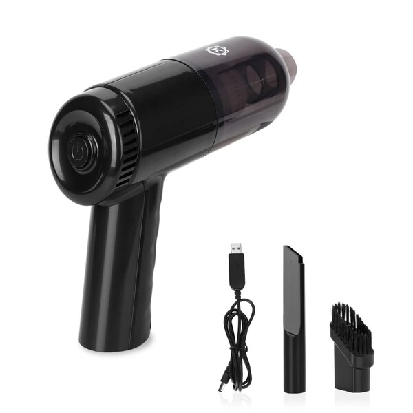Techko KOBOT Portable Cordless Car Vacuum  Onyx - CL-102-1