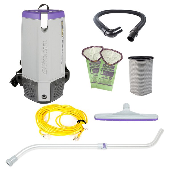 Proteam Super Coach Pro 10 w/Telescoping Wand 107628 and Xover Tool 107016 - 107745