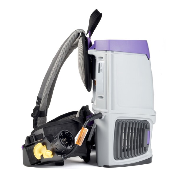 Proteam GoFit 3, 3 qt. Backpack Vacuum w/ Straight Hose Cuffs and Restaurant Tool Kit - 107726