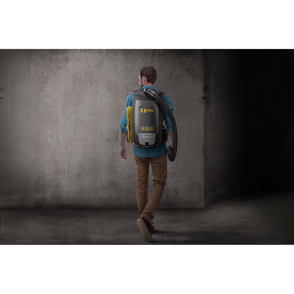 Prolux X8 Pro Commercial Backpack Vacuum w/ Deluxe 1 1/2in Tool Kit - X8PRO