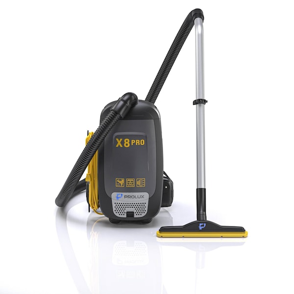 Prolux X8 Pro Commercial Backpack Vacuum w/ Deluxe 1 1/2in Tool Kit - X8PRO