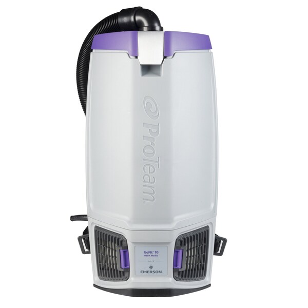 Proteam GoFit 10, 10 qt. Backpack Vacuum w/ 15" Carpet & Hard Surface Sidewinder Tool Kit - 107694