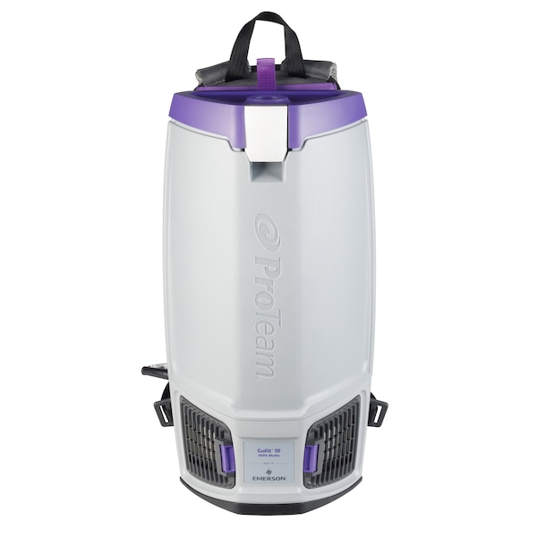 Proteam GoFit 10, 10 qt. Backpack Vacuum w/ 15" Carpet & Hard Surface Sidewinder Tool Kit - 107694