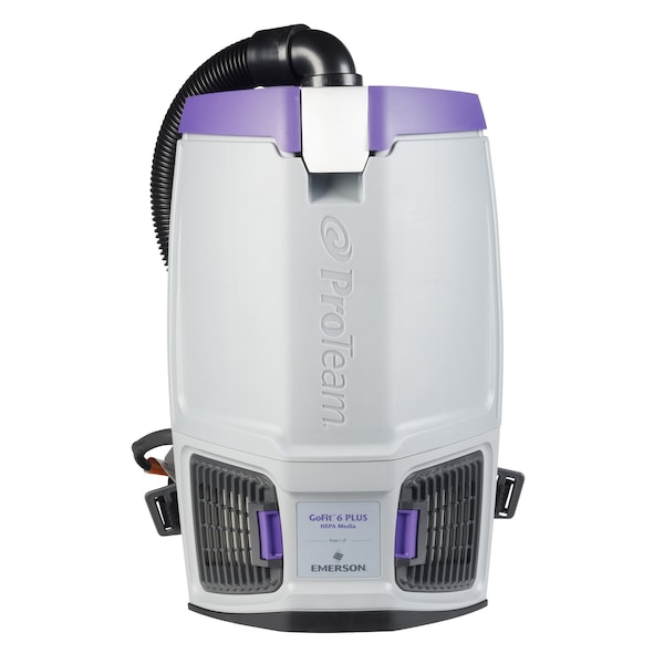 Proteam GoFit 6 PLUS, 6 qt. Backpack Vacuum w/ Xover Performance Telescoping Wand Tool Kit - 107737
