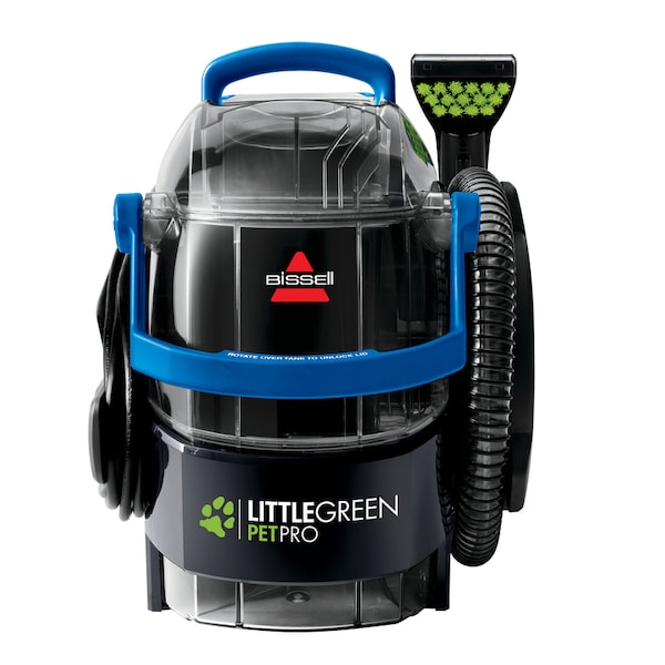 Bissell Bissell Little Green Pet Pro Bagless Carpet Cleaner 5.7 amps Standard Multicolored - 2891