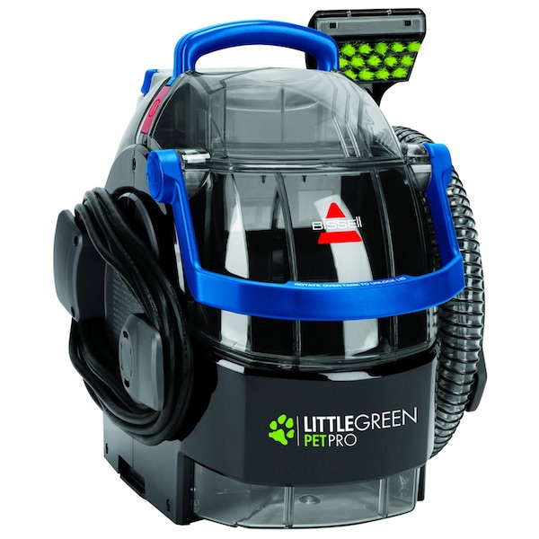 Bissell Bissell Little Green Pet Pro Bagless Carpet Cleaner 5.7 amps Standard Multicolored - 2891