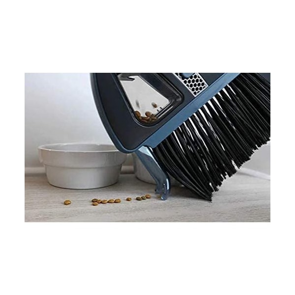 Vabroom 2-in-1 Sweeper with Built-in Vacuum, Combination Cordless Vac, Broom and Dust Pan Set - VABROOM