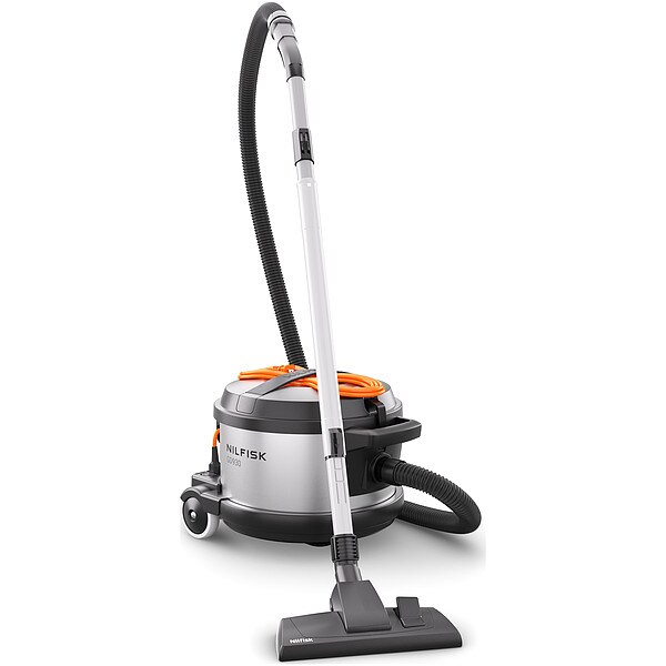 Nilfisk Canister Vacuum, Corded, 60 Hz, 4 gal Cap. - 107420770