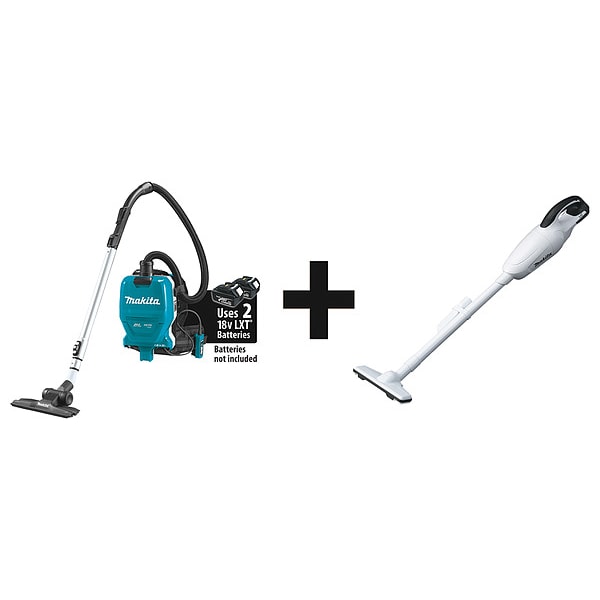 Makita Cordless Combination Kit, 2 Tools, 18V DC - XCV09Z + XLC02ZW