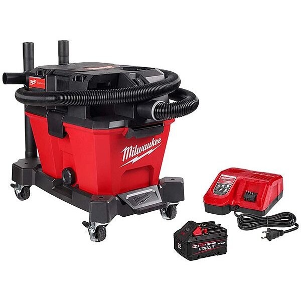 Milwaukee Tool & Equipment M18 FUEL 6GAL Vac/ M18 RDL FORGE XC8.0 - 0910-20, 48-59-1881