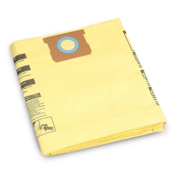 Shop-Vac Vacuum Bags, Fits Shop Vac Vacuum Model I, Dry, Paper, Std, 2 PK - 9067233