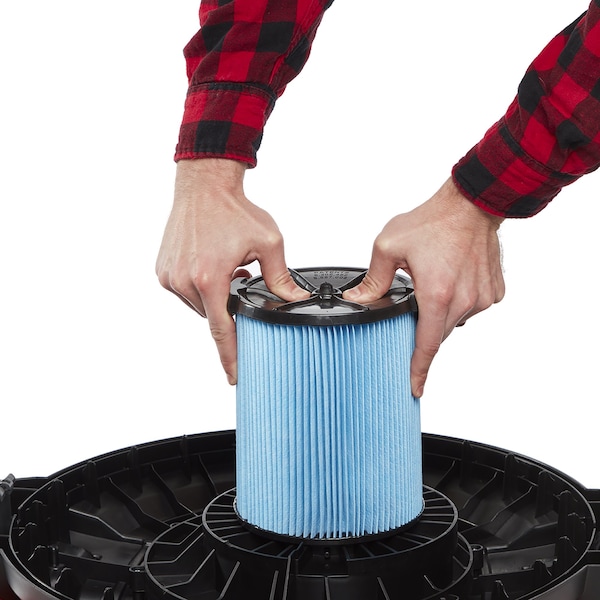 Craftsman Fine Dust Wet/Dry Vac Replacement Filter for 5 to 20 Gallon Shop Vacuums - CMXZVBE38751