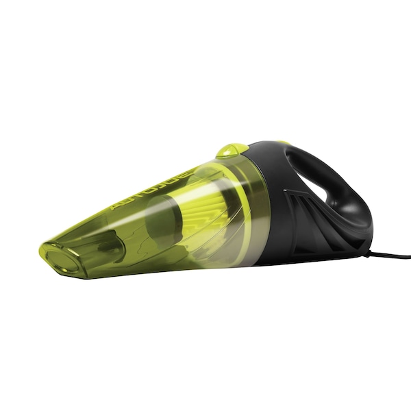 Sun Joe 12-Volt Portable Car Vacuum Cleaner | 16-Ft Cable | Interior Auto Detailing Accessory Kit - ATJ-V501