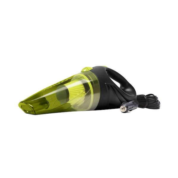 Sun Joe 12-Volt Portable Car Vacuum Cleaner | 16-Ft Cable | Interior Auto Detailing Accessory Kit - ATJ-V501