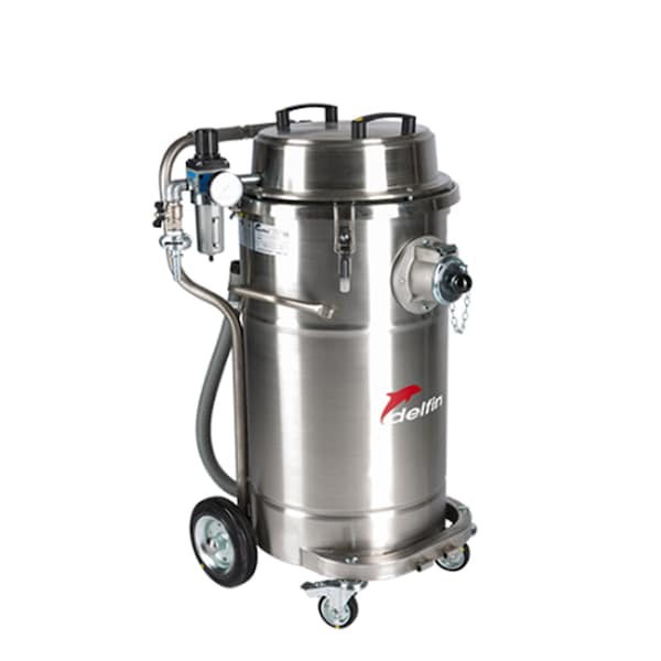 Delfin Industrial Air Powered Flammable Liquid, ATEX, Vacuum - AIREX 80 W 2V 1-2G
