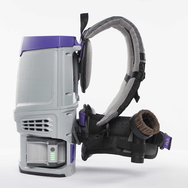 Proteam GoFit 3 Cordless 8Ah, 3 qt. Backpack Vacuum w/ AviationVac 1.5 Tool Kit - 107777