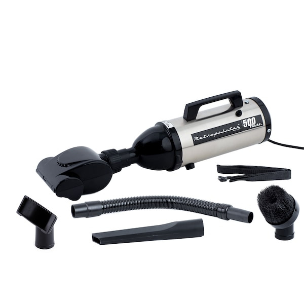 Metrovac Evolution 500 Watt Portable Hand Vac With Turbo Brush - VM6SB500T