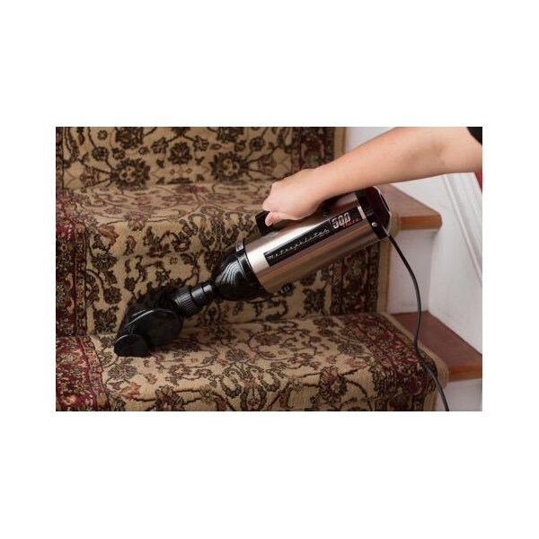 Metrovac Evolution 500 Watt Portable Hand Vac With Turbo Brush - VM6SB500T