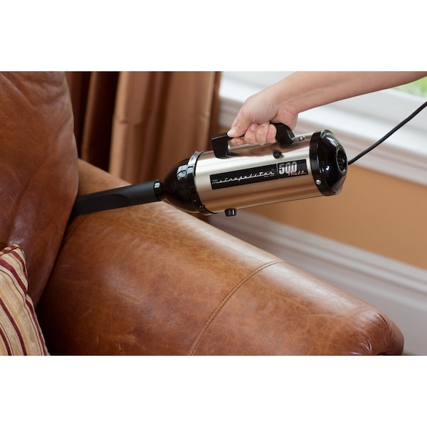 Metrovac Evolution 500 Watt Portable Hand Vac With Turbo Brush - VM6SB500T