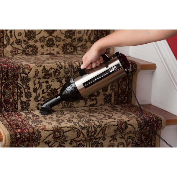 Metrovac Evolution 500 Watt Portable Hand Vac With Turbo Brush - VM6SB500T