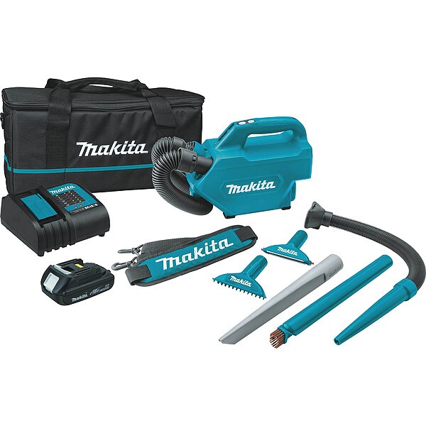 Makita Handheld Vacuum, 18 V, Cordless - XLC07SY1
