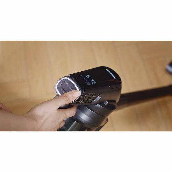 Honeywell Aeromax Pro VC16 Cordless Vacuum, 8.5'' Cleaning Path, Dark Silver - HVC16AMPSG01US