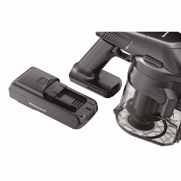 Honeywell Aeromax Pro VC16 Cordless Vacuum, 8.5'' Cleaning Path, Dark Silver - HVC16AMPSG01US