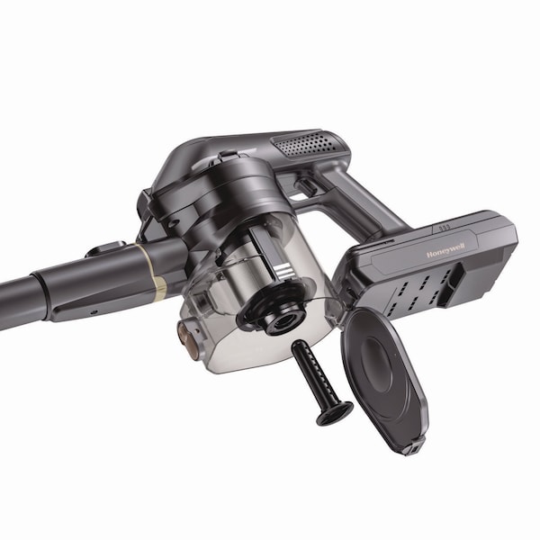 Honeywell Aeromax Pro VC16 Cordless Vacuum, 8.5'' Cleaning Path, Dark Silver - HVC16AMPSG01US
