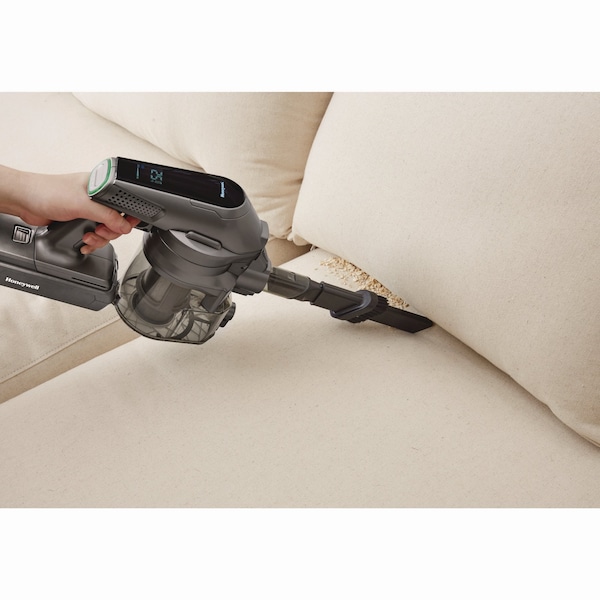 Honeywell Aeromax Pro VC16 Cordless Vacuum, 8.5'' Cleaning Path, Dark Silver - HVC16AMPSG01US